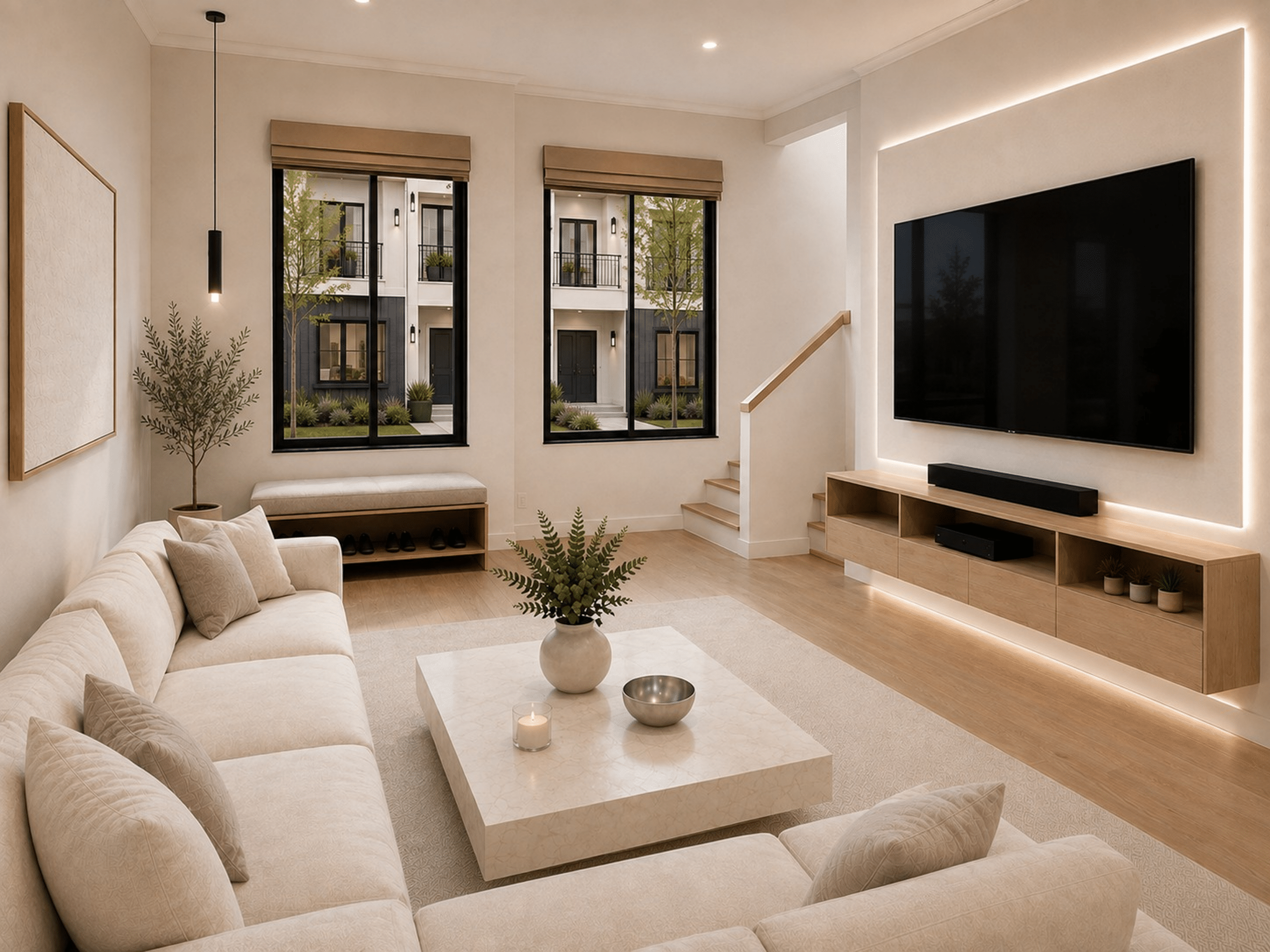 MT- Townhome- INT Living Room_V12